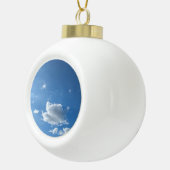 Eine Wolke Keramik Kugel-Ornament (Rechts)