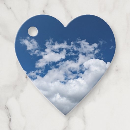 Eine Wolkenecke Geschenkanhänger (Vorderseite)