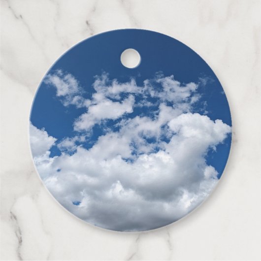 Eine Wolkenecke Geschenkanhänger (Vorderseite)