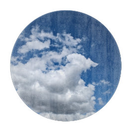 Eine Wolkenecke Schneidebrett