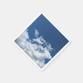 Eine Wolkenecke Serviette (Ecke)