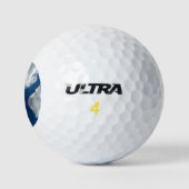 Eine Wolkenkurve Golfball (Logo)