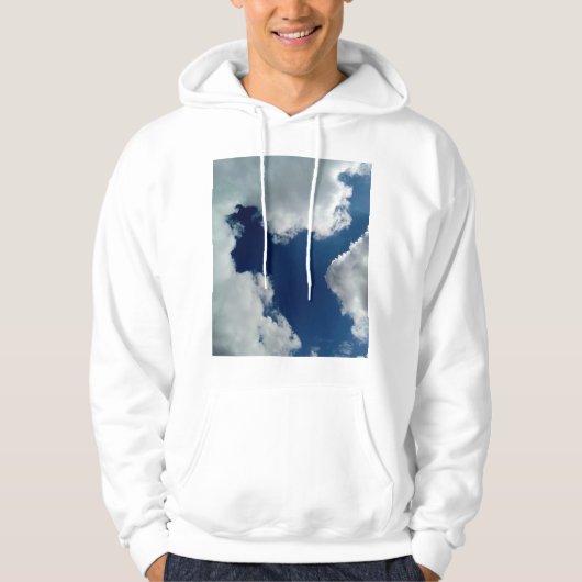 Eine Wolkenkurve Hoodie (Vorderseite)