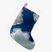 Eine Wolkenkurve Kleiner Weihnachtsstrumpf (Vorderansicht (hängend))