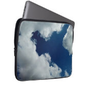 Eine Wolkenkurve Laptopschutzhülle (Vorne Rechts)