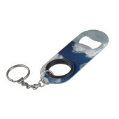 Eine Wolkenkurve Mini Flaschenöffner (Vorderseite Schrägansicht)