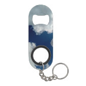 Eine Wolkenkurve Mini Flaschenöffner (Rückseite)