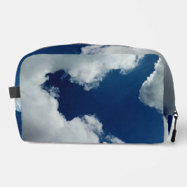 Eine Wolkenkurve Waschbeutel