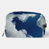 Eine Wolkenkurve Waschbeutel (Rückseite)