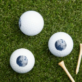 Eine Wolkenseite Golfball (Insitu Gras)