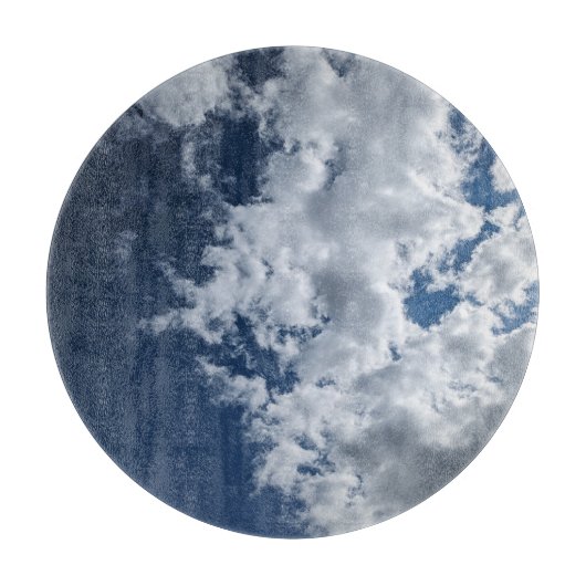 Eine Wolkenseite Schneidebrett (Vorderseite)