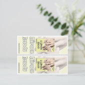 "Eine Wunder-Melodie" durch Ashley Chunell Postkarte (Stehend Vorderseite)