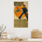 Eine wunderbare Gelegenheit für Sie Poster (Küche)