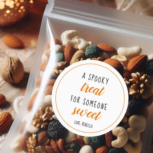 Eine wunderbare Leckerei für jemanden süßen Hallow Runder Aufkleber