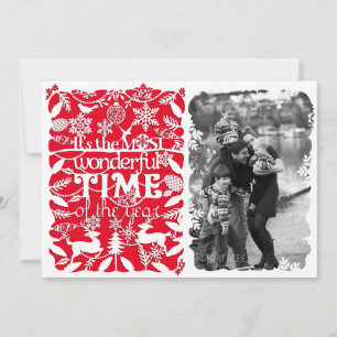 Eine wunderbare Zeit des Jahres Feiertagskarte