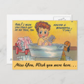 Eine wunderbare Zeit! Postkarte (Vorne/Hinten)