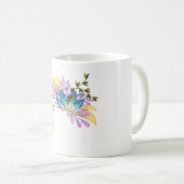 Eine wunderschön gestaltete Teacup-Illustration Kaffeetasse (VorderseiteRechts)