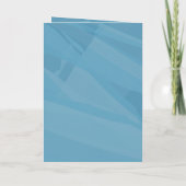 Eine wunderschön weiche und elegante Karte (Rückseite)