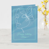 Eine wunderschön weiche und elegante Karte (Gelbe Blume)