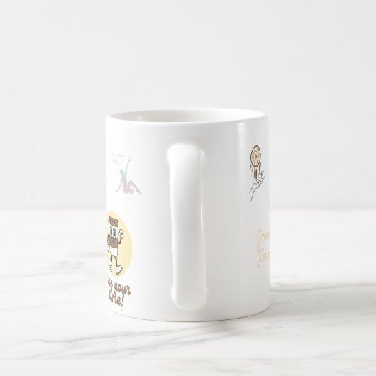 Eine wunderschöne, elegante Tasse (Henkel)