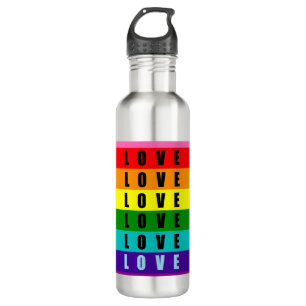 Eine wunderschöne Flasche mit Metallic Drinks Edelstahlflasche