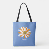 Eine wunderschöne Frühlingsblume Tasche (Rückseite)