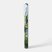 eine wunderschöne Frühlingslandschaft im japanisch iPhone 15 Hülle (Linke Seite)