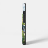 eine wunderschöne Frühlingslandschaft im japanisch iPhone Hülle (Linke Seite)