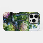eine wunderschöne Frühlingslandschaft im japanisch iPhone Hülle (Rückseite (Horizontal))