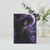 Eine wunderschöne Hexe Postkarte (Stehend Vorderseite)
