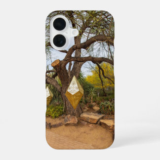 eine wunderschöne Landschaft im Wüste Botanischer iPhone 16 Hülle