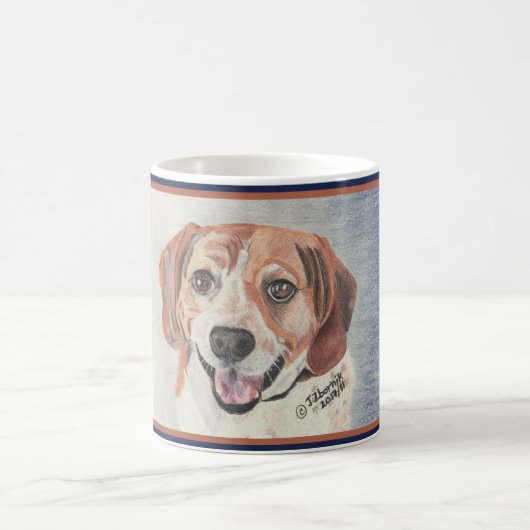 Eine wunderschöne Tasse für Beagle (Mittel)