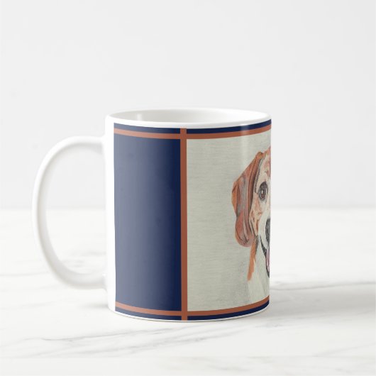 Eine wunderschöne Tasse für Beagle (Links)