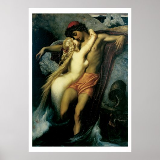 Eine wunderschöne Viktorianische Kunstdruckerei Poster (Vorne)