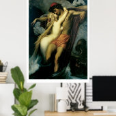 Eine wunderschöne Viktorianische Kunstdruckerei Poster (Heimbüro)