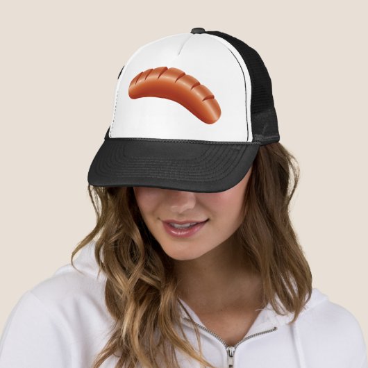 Eine Wurst Truckerkappe (Beispiel)