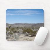 eine Wüstenlandschaft mit einige Kakteen arround Mousepad (Mit Mouse)