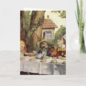 Eine wütende Tee-Party-Karte Einladung (Rückseite)