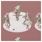 Eine wütende Tee-Party-Vorlage Stoff (Nahaufnahme)