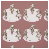 Eine wütende Tee-Party-Vorlage Stoff (Muster)