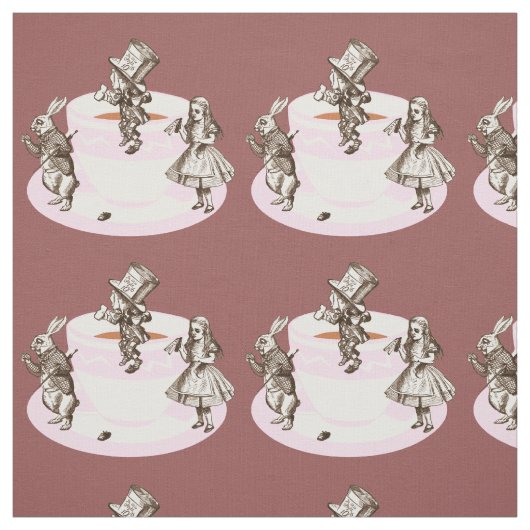 Eine wütende Tee-Party-Vorlage Stoff (Muster)