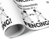 Eine Zähmung unterschätzt den Power einer Zäsur ni Geschenkpapier (Rolleneckpunkt)