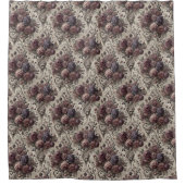 Eine zarte Abstoßung - gotisches Viktorianisches D Duschvorhang (Vorderseite)