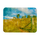 Eine zauberhafte, pastorale Landschaft Magnet (Horizontal)