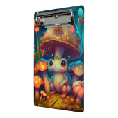 Eine zauberhafte Pilzfrösche-Zwischenwand Mini Klemmbrett (Gewinkelt2)