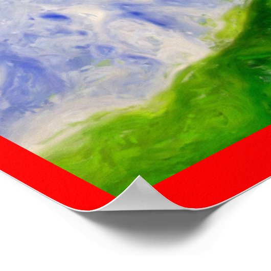 Eine zauberhafte Teppichfahrt! Poster (Ecke)