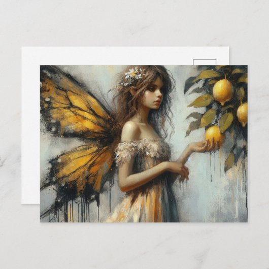 Eine zauberhafte Zitronenpflücke Postkarte (Vorne/Hinten)