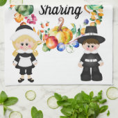 Eine Zeit der gemeinsamen Nutzung Geschirrtuch (Gefaltet)