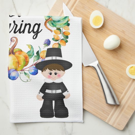 Eine Zeit der gemeinsamen Nutzung Geschirrtuch (Viertel Falte)