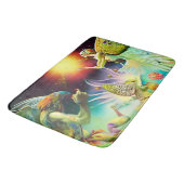 Eine Zeit, in der Ölgemälde in Umlauf gebracht wer Badematte (Schrägansicht)